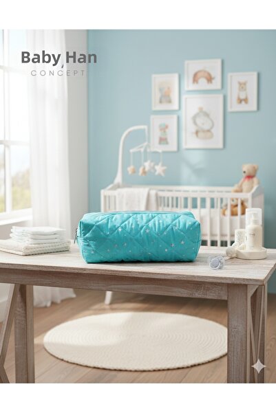 BABY HAN CONCEPT Premium Silver Gilded Starry Oversized Mother Baby Care Bag