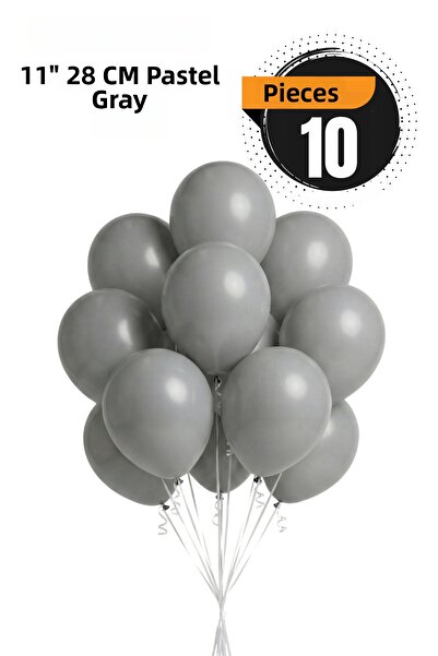 FESTİLO Pastel Balloon 11 Inc 28 cm Birthday Party Supplies 10 Pieces