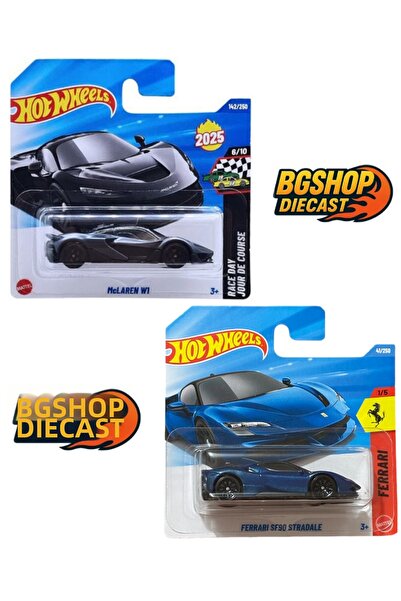 HOT WHEELS ماكلارين دبليو1 - فيراري إس إف90 سترايدال