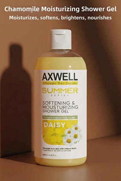 AXWELL Chamomile Extract Moisturizing Softening Shower Gel