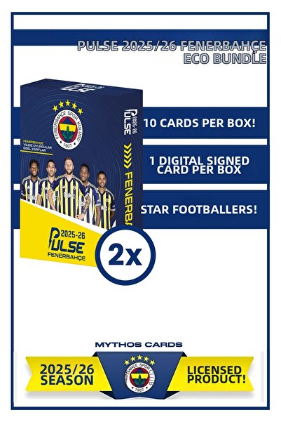 Fenerbahçe Eco Bundle - - Pulse Football Player Cards 2025/26 - 2 Packs