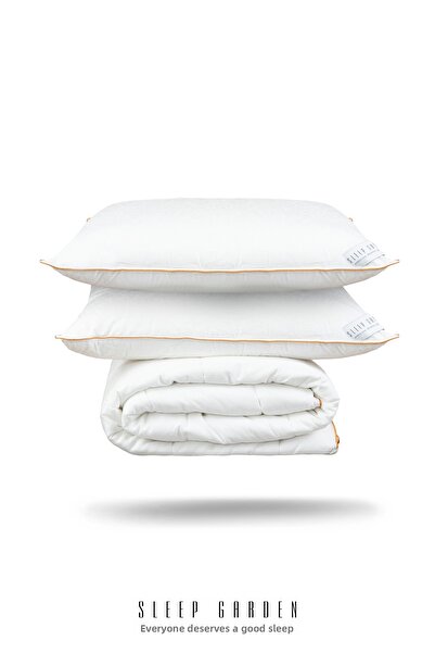 Sleep Garden Set pilota și pernă din microgel dublu Jacquard Deluxe - 1 bucată