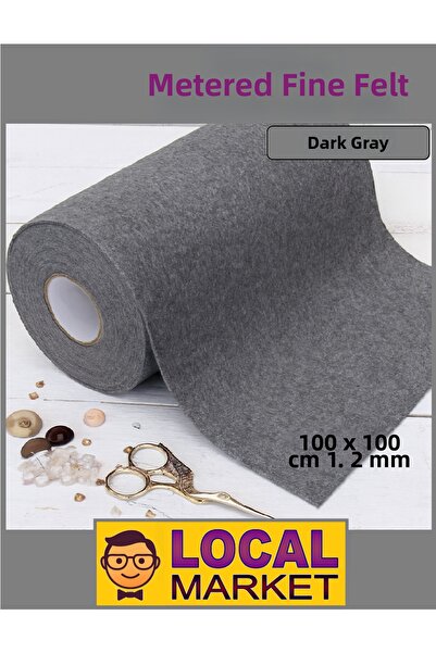 LOCAL MARKET قماش فرشاة رقيق بطول متر، مصنوع يدويًا، للأنشطة والفعاليات، مقاس...