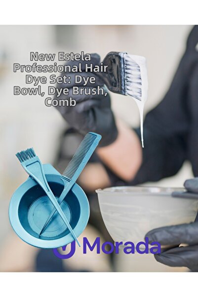 new estela Professional Painting Set 3 in 1 Paint Brush, Crepe Brush and Pain...