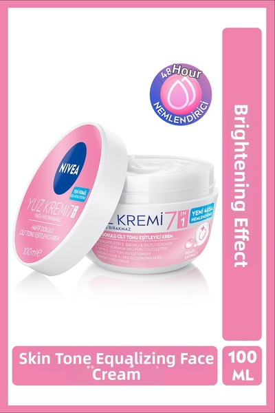 NIVEA Skin Tone Equalizing Face Care Cream 100ml, Spf15, 24 Hour Moisturizer,...