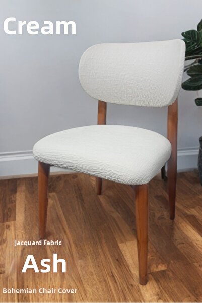 AKBU Bohemian Chair Cover New Model Elastic Chair Cover (50×52)Cm