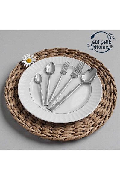 KAVEH Fork Spoon Set 60 Pieces 12 Person Simple Model 18/0 Quality