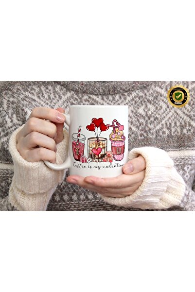 WİLLOW STORE Valentine's Day, Special for Lovers, Love, Affection Porcelain M...