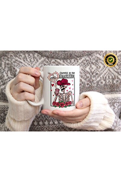 WİLLOW STORE Valentine's Day, Special for Lovers, Love, Affection Porcelain M...