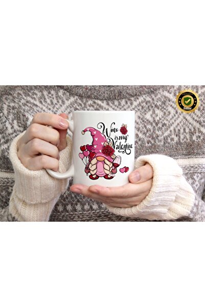 WİLLOW STORE Valentine's Day, Special for Lovers, Love, Affection Porcelain M...