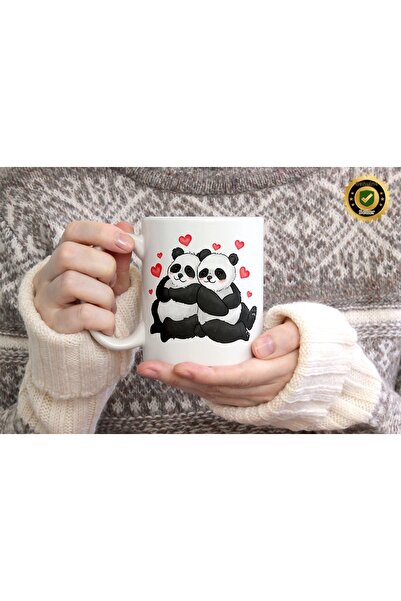 WİLLOW STORE Valentine's Day, Special for Lovers, Love, Affection Porcelain M...