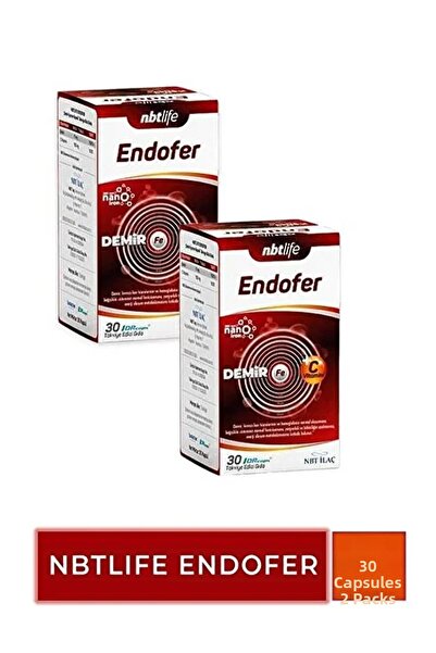 Nbt İlaç إن بي تي لايف إندوفر 30 كبسولة 2 قطعة