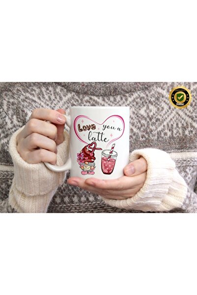 WİLLOW STORE Valentine's Day, Special for Lovers, Love, Affection Porcelain M...