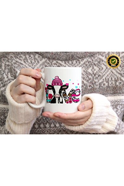 WİLLOW STORE Valentine's Day, Special for Lovers, Love, Affection Porcelain M...