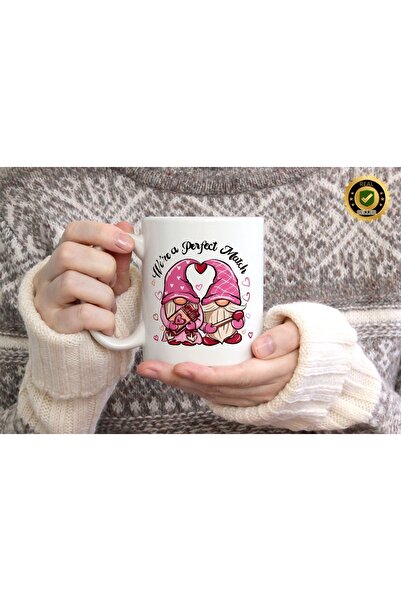 WİLLOW STORE Valentine's Day, Special for Lovers, Love, Affection Porcelain M...