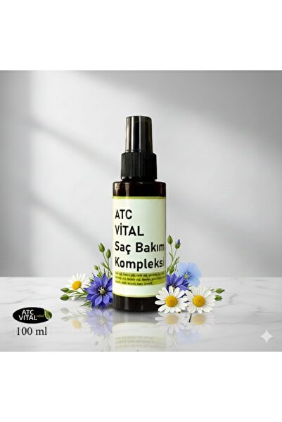 ATC Vital مركب العناية بالشعر 100 مل - تركيبة مضادة للتساقط ومغذية ومنشطة