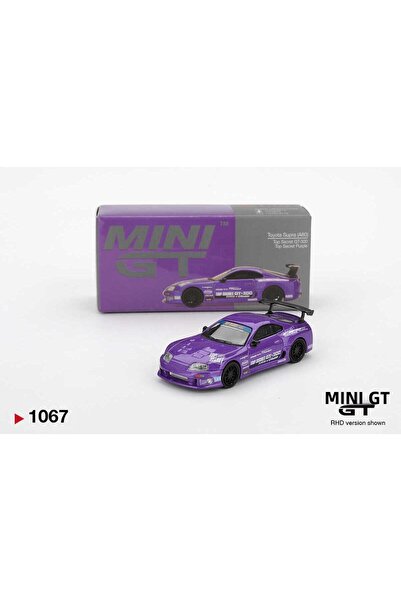 mini gt سيارة تويوتا سوبرا (A80) طراز توب سيكريت GT-300 باللون الأرجواني من إن آي جي تي بمقياس 1/64