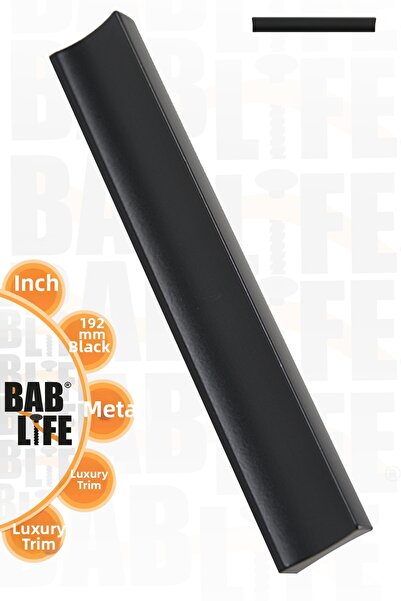 bablife لؤلؤة الألومنيوم ماتي الأسود الفاخرة درج خزانة الأثاث مقابض مرحاض