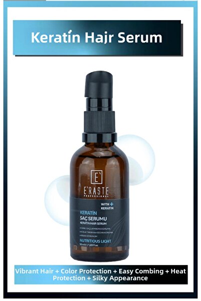 ERASTE New Hair Strengthening and Nourishing Hair Care Serum with Keratin 50 ml