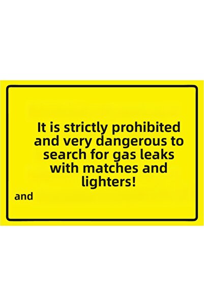 ZiPrinter لافتة تحذيرية من البلاستيك PVC مقاس A5 15×21 سم تحمل عبارة 'ممنوع ت...