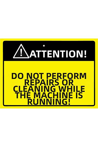 ZiPrinter Caution Do Not Operate Machine While Repairing and Cleaning Isg War...