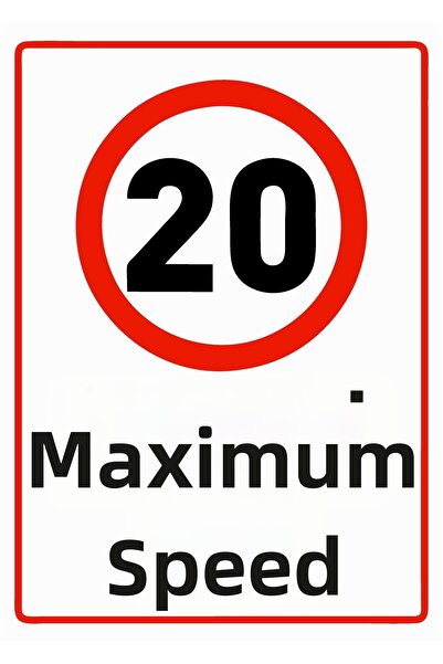 ZiPrinter 20 Azami Speed Isg Warning Sign Pvc A3 30X42 cm