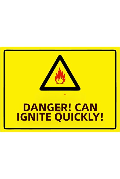 ZiPrinter خطر! يمكن أن ينفجر بسرعة كبيرة! لافتة تحذير من مادة PVC مقاس A4 21x30 سم