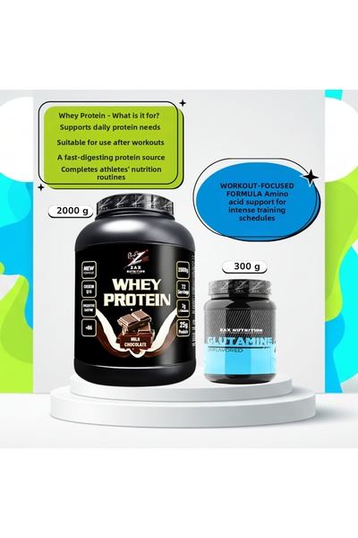 zax nutrition بروتين مصل اللبن + جلوتامين