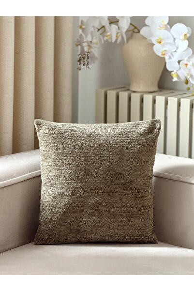 AYSA HOME DECOR غطاء وسادة فردي من قماش كاجلا الأخضر النقي