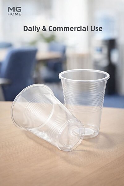 VENON 1000 Pieces of Pet 🥛 Compatible with Automatics 🥛   180 Cc Plastic Cup Pet Cup 💖   Disposable Cup Water Cup