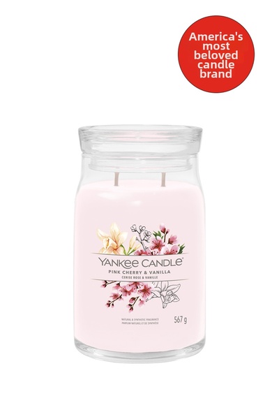 Yankee Candle Cireșe roz și vanilie