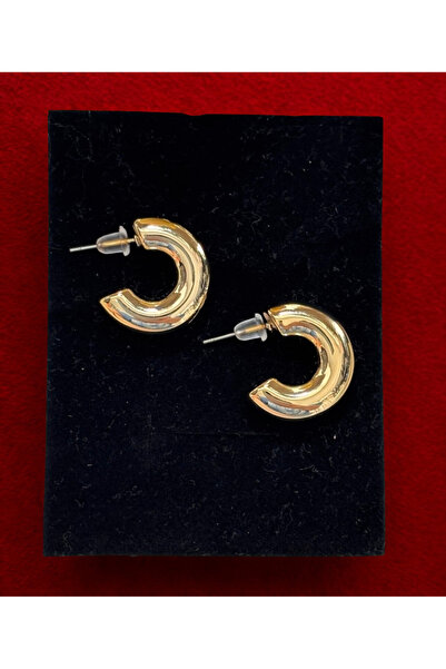 İZMİR.ACCESSORİZE TAKI & BİJUTERİ & AKSESUAR حلقة موديل أقراط ذهبية أنيقة