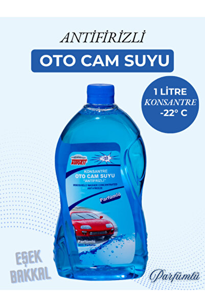 Autokit ANTİFİRİZLİ KONSANTRE OTO CAM SUYU 1 LİTRE -22° C PARFÜMLÜ