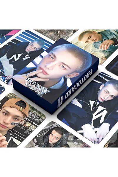 REN AKSESUAR بطاقات لومو لفرقة ستراي كيدز الكورية، 127 قطعة (55 بطاقة لومو و72 ملصق)