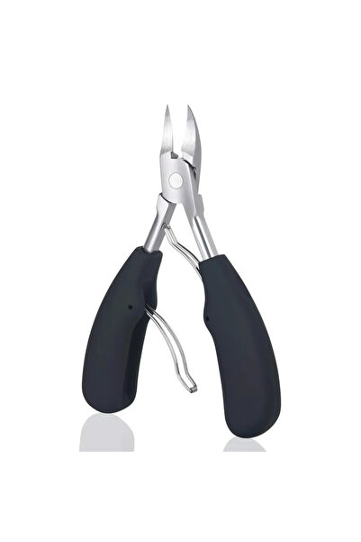 Choice قطعة واحدة - مجموعة مقص أظافر سميكة سوداء لعلاج الأظافر الغائرة، قصافة...