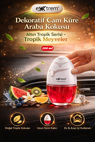 EXXTREM Hediyelik Ortam Kokusu Tropik Meyveler | Öğretmenler Günü Özel Hediye