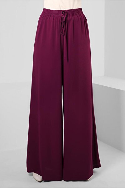 Alvina Штани з широкими штанинами, еластичним поясом і кишенями 70516