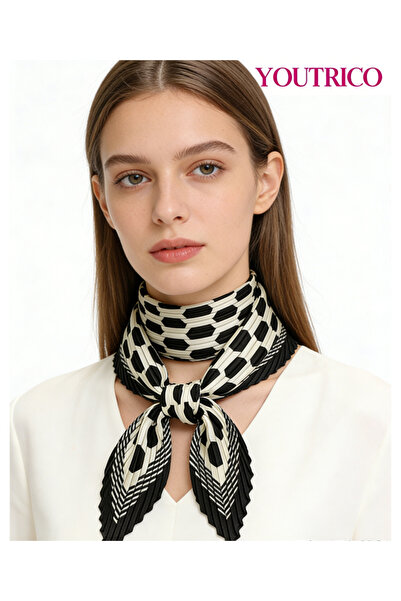 Youtrico وشاح ووشاح مربع للرقبة بمقاس 70*70 سم، مناسب لأربعة فصول، واقي من ال...