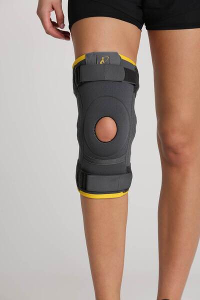 MORSA CYBERG ® Diz Kapağı Destekli Menteşli Neopren Dizlik