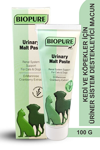Bio Pure Kedi Ve Köpekler Için Üriner Sistem Destekleyici (100 G) - Biopure U...
