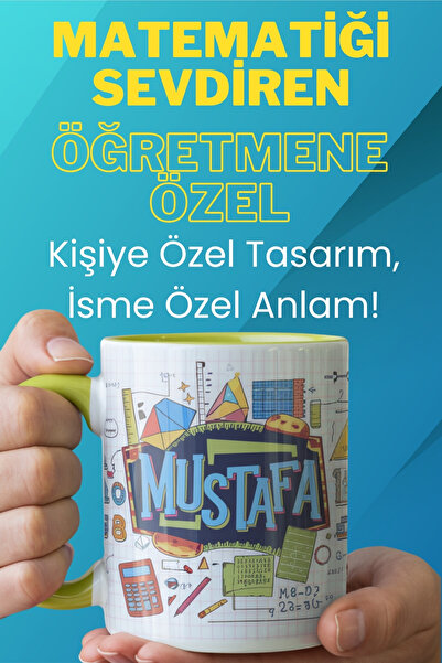 Tupya Gift Matematik Öğretmenine Özel Tasarım Kupa - Öğretmenler Günü Hediyesi