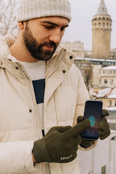 SINGLE SWORD Dokunmatik Polar Eldiven Rüzgar Geçirmez Suya Dayanaklı