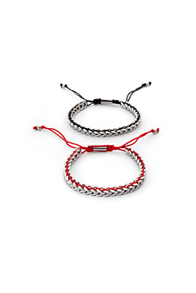 Twist İKİLİ ZİNCİR BİLEKLİK SETİ