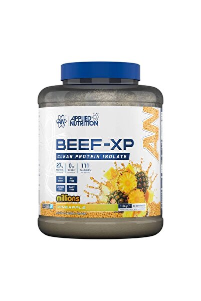 applied nutrition بيف-إكس بي، بروتين لحم بقري معزول ومحلل، بنكهة مليون أناناس، 1.8 كجم