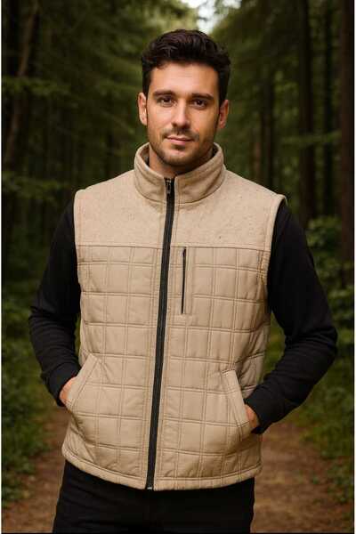 BYBEYEMS GİYİM ΧΕΙΜΕΡΙΝΟ ΑΝΔΡΙΚΟ ΚΑΠΙΤΟΝΕ ΓΙΛΕΚΟ ΜΠΕΖ