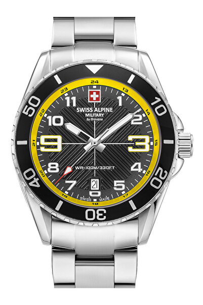 Swiss Alpine Military Ceas de bărbați Swiss Military 7029.1138, cuarț, 42 mm,...