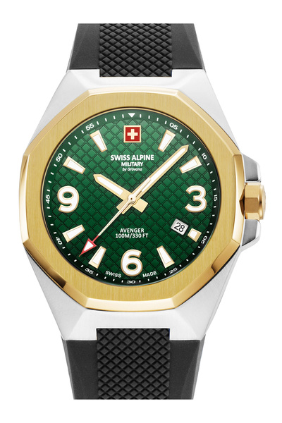 Swiss Alpine Military Ceas de bărbați Swiss Military 7005.1844, cuarț, 42 mm,...