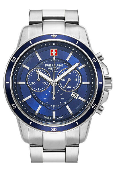 Swiss Alpine Military Ανδρικό ρολόι Swiss Military 7089.9135, Quartz, 44mm, 1...