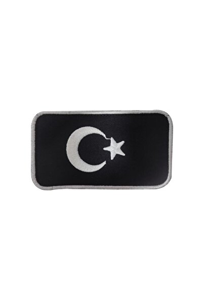 SINGLE SWORD رقعة تطريز العلم - بيتش 10 سم × 4.5 سم