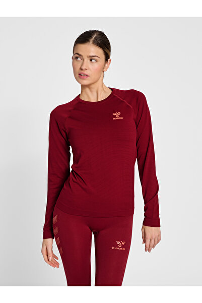 hummel hmlONGRID DİKİŞSİZ L/S WO